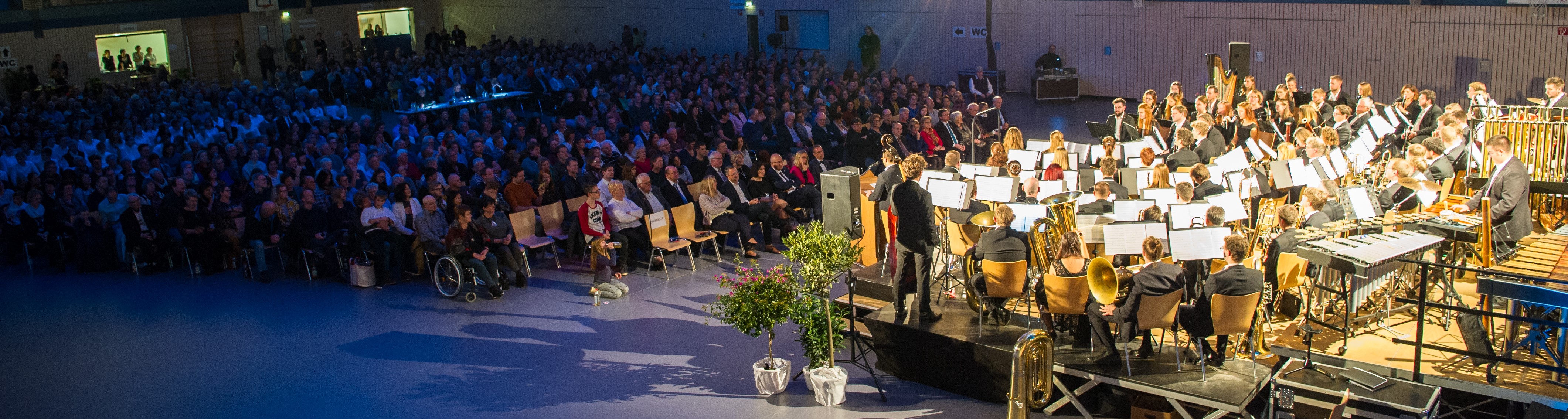 Eine beeindruckende Gala der symphonischen Blasorchester